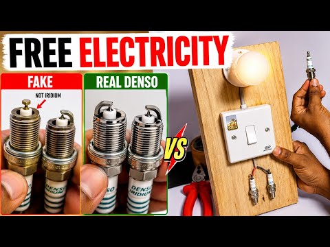 Free Electricity Energy With Spark Plugs, How To Know Original Iridium And Others