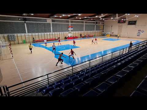 Kmf Aleksinac - Kmf Progres 14.kolo I poluvreme 3:5