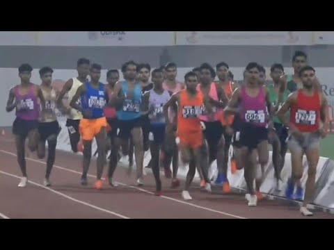 5000m Boy's Final ll 39th National Junior Athletics Championship 2024-25