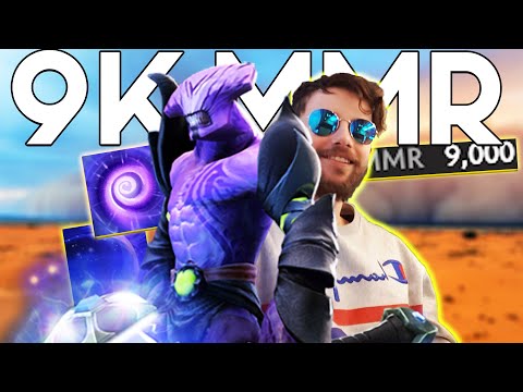 LAST GAME FOR 9K MMR HE'S DOING IT