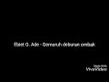 Ebiet G. Ade - Gemuruh Deburan Ombak