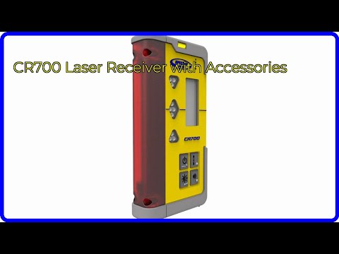 REVIEW (2026): CR700 Laser Receiver with Accessories. First Look.