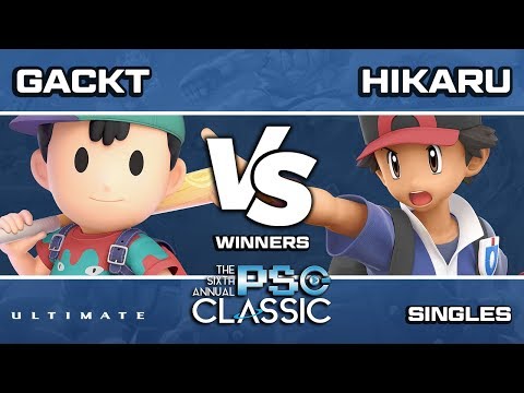PSG Classic 2019 Smash Ultimate Geki|Gackt (Ness) vs Geki|Hikaru (Pokemon Trainer) Winners Round 5