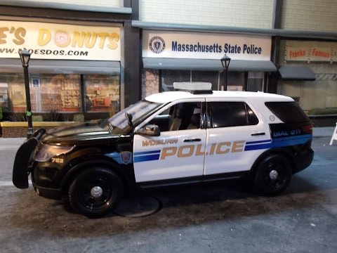 Woburn MA police 1/18 scale Ford Explorer.