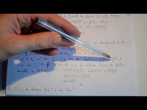 5 Structure de l'ensemble des solutions d'un système linéaire homogène