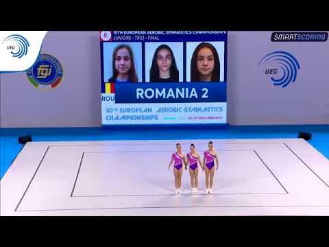 REPLAY: 2017 Aerobics Europeans - Junior FINAL Trios, plus medal ceremony