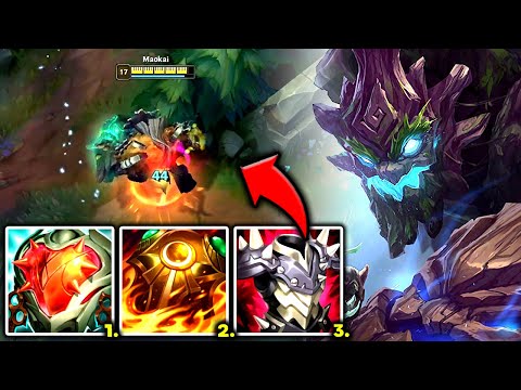 MAOKAI TOP CANT BE KILLED + PERMA-CC'S EVERYONE! (HILARIOUS) - S13 Maokai TOP Gameplay Guide