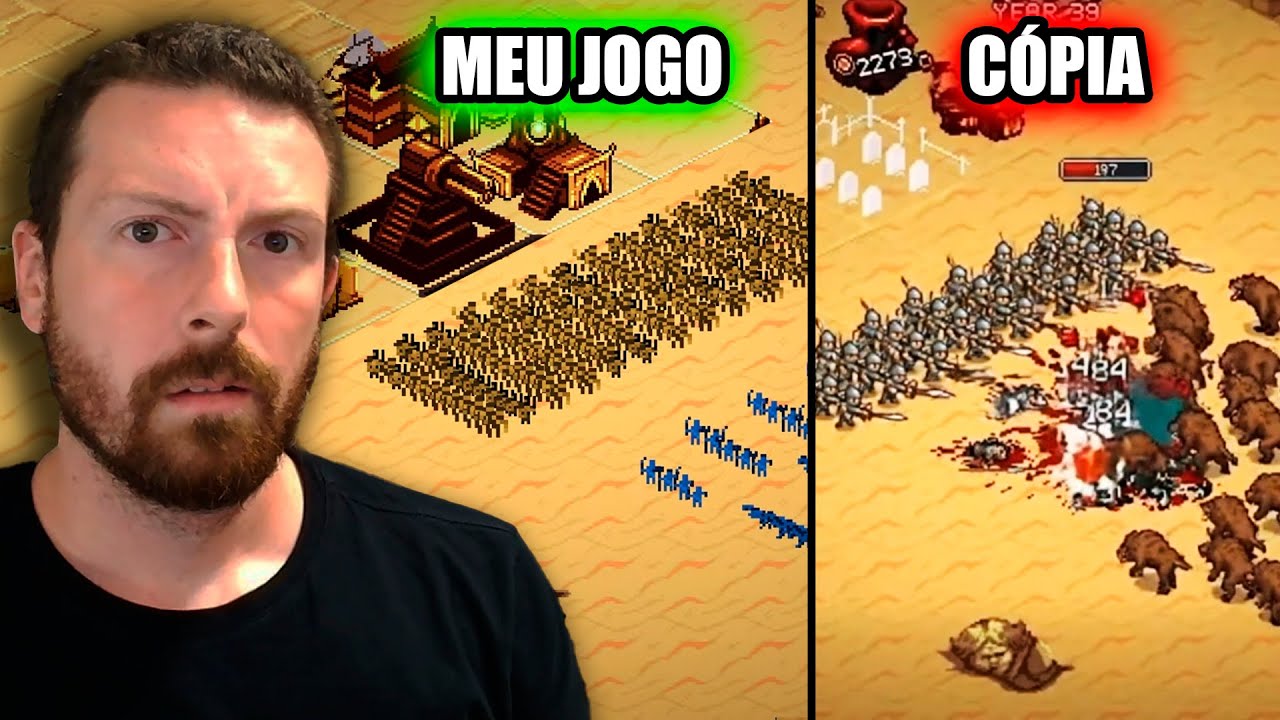 Uma empresa GIGANTE roubou meu jogo usando IA... (é sério)
