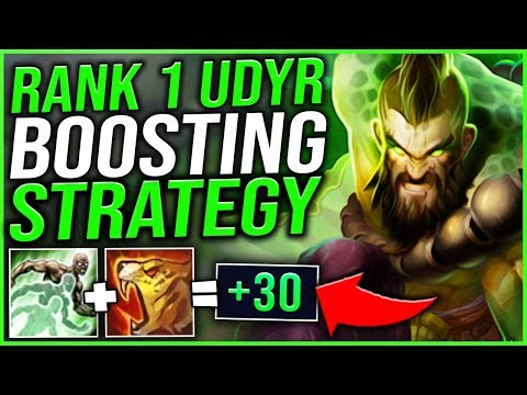 #1 UDYR WORLD INSANELY OP BOOSTING STRATEGY! (FUNNEL UDYR STRATEGY) - League of Legends