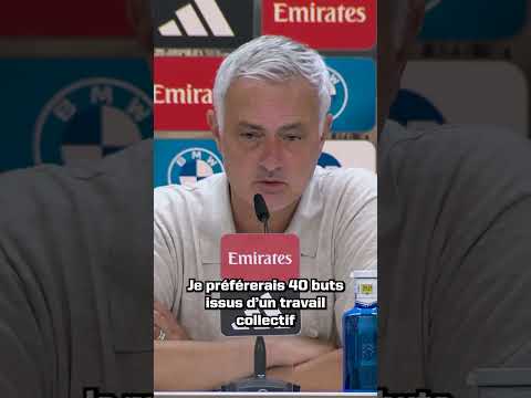 👀 Mourinho demande à Mbappé des buts qui comptent ! #shorts