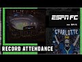 Charlotte FC hosts over 74K fans in home opener! | ESPN FC