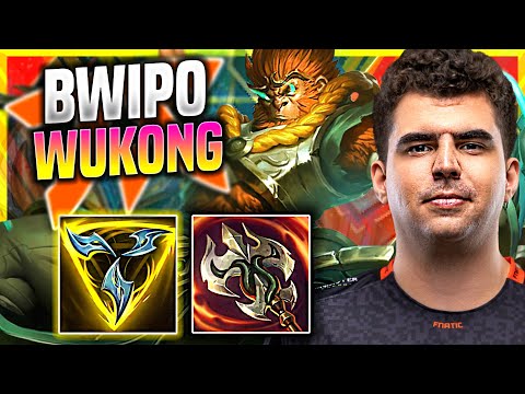 BWIPO PLAYS NEW SEASON PLACEMENTS WITH WUKONG! - FNC Bwipo Plays Wukong TOP vs Cassiopeia! |