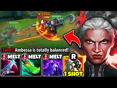 Ambessa Mid is a literal cheat code right now and I show you why...