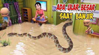 Download lagu Ada Ular Besar saat Banjir di Rumah Upin ipin , ipin senang ! GTA Lucu mp3