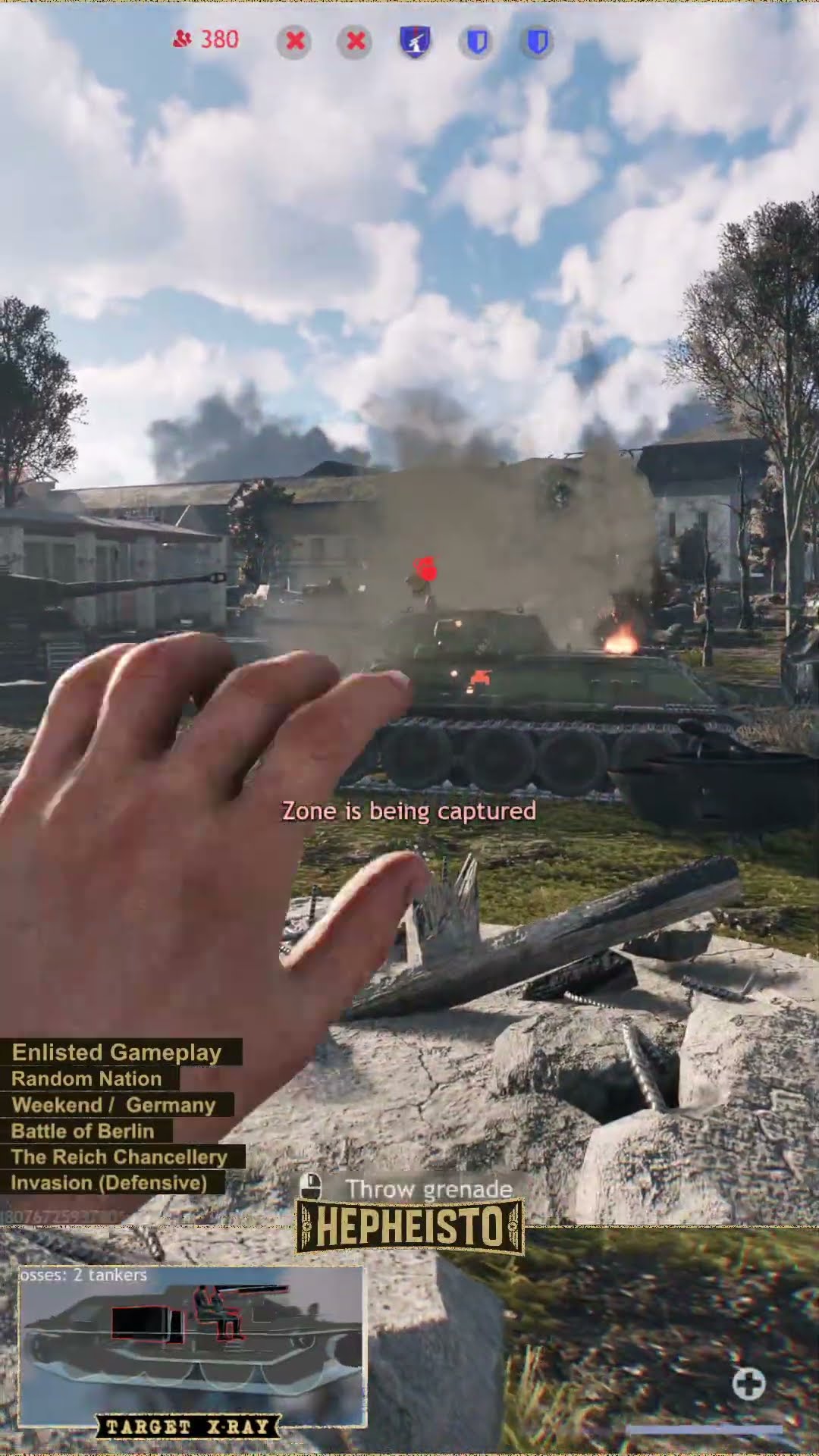 Saboteur eliminates Tank T-34 (1941) with Explosion Pack