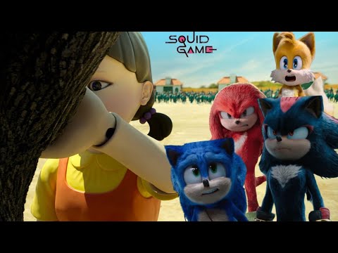 Sonic The Hedgehog & Knuckles & Tails in Squid Game | TEAM SONIC Vs SQUID GAME@BloodyGamer00007
