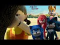 Sonic The Hedgehog Knuckles Tails In Squid Game TEAM SONIC Vs SQUID GAME BloodyGamer00007