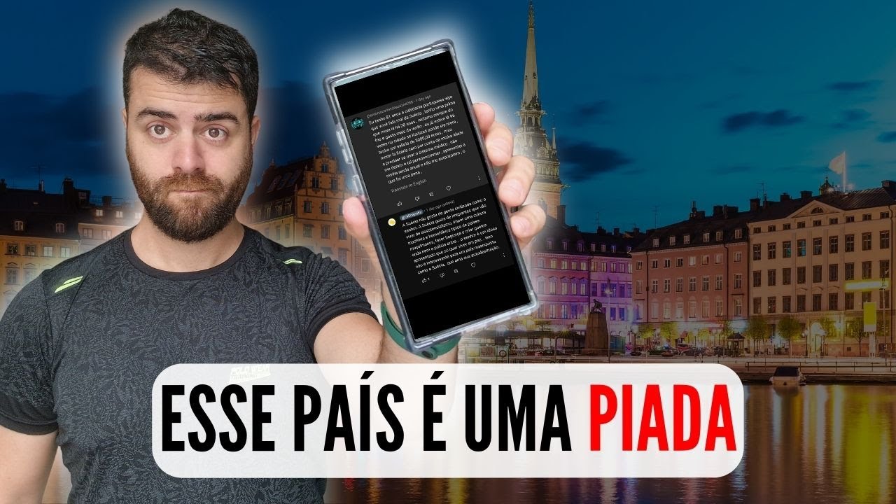 A Suécia é uma PIADA de Mau Gosto....
