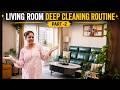 Living Room Deep Cleaning Routine Summer Cleaning Motivation Indian Home Part 2