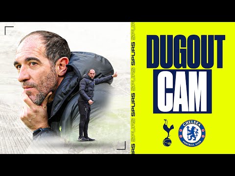 Touchline REACTIONS during London derby win | DUGOUT CAM | Spurs 2-0 Chelsea