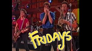 Huey Lewis and the News - "Fridays" TV Show LIVE (1982) [60 FPS]