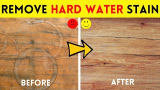 The Effective Way to Get Water Stains Out of Wood Furniture | House Keeper