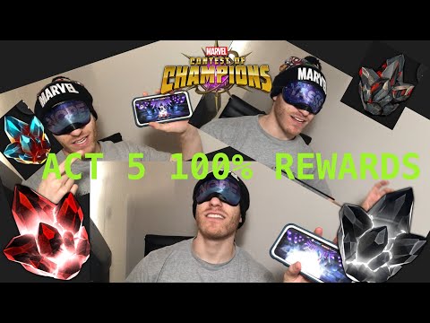 Act 5 100% rewards opening! MCOC!