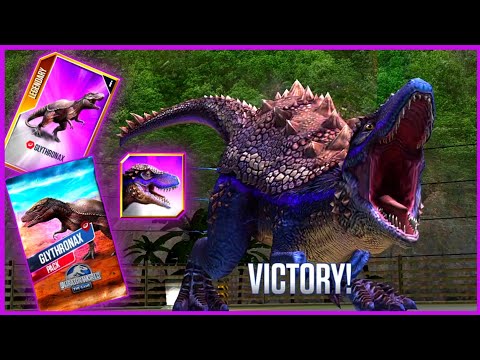 GLYTHRONAX HYBRID CARNIVORES MAX LEVEL 40 | JURASSIC WORLD THE GAME EPS 45