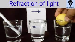 Refraction of light (An amazing natural phenomenon