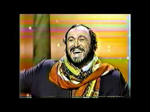 Luciano Pavarotti performs Puccini and Bixio (25 June 1985)