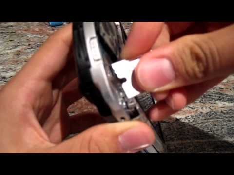 how to replace a psp screen