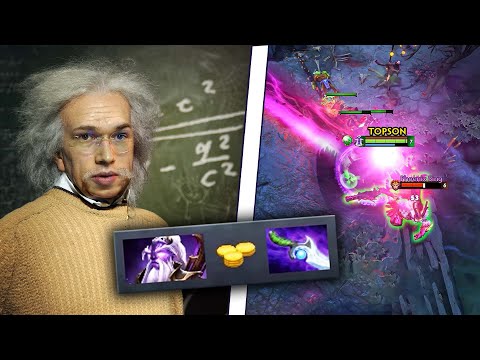 This isn't really that bad for Topson Void Spirit 🤔