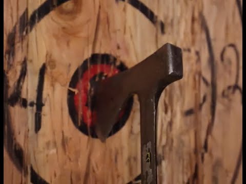 Cushing Team Happy Hour at Reno Axe