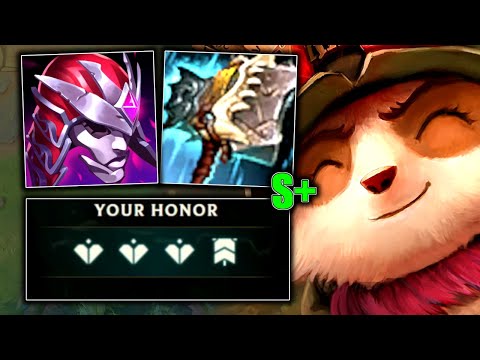 Teemo but I'm a GIGA TANK THAT CAN'T BE STOPPED [4 HONORS👌]