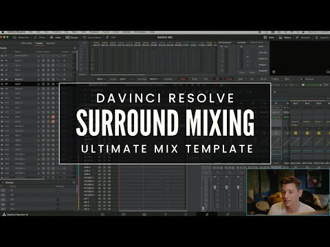 DaVinci Audio 5.1 Surround Sound Mixing - Ultimate Mix Template