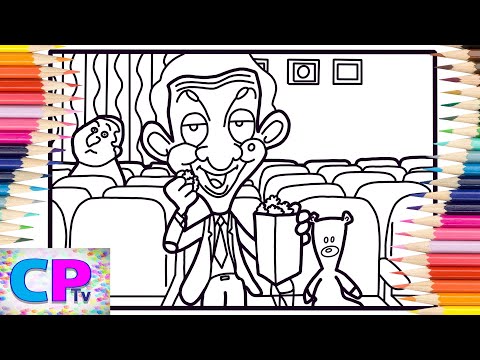 Mr Bean in the Cinema Coloring Pages/Mr Bean IPad Pro Coloring/RUD - Future [COPYRIGHT FREE]