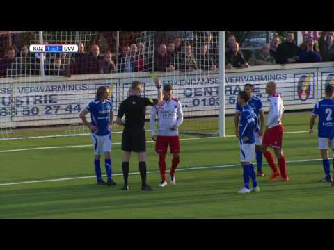 Samenvatting van de wedstrijd Kozakken Boys - GVVV
