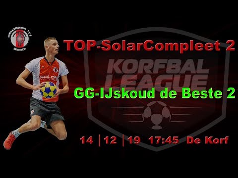 TOP/SolarCompleet 2 tegen Groen Geel/IJskoud de Beste 2, zaterdag 14 december 2019