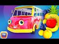 The Wheels On The Bus Color Song ChuChu TV Nursery Rhymes Kids Songs BabyTaku