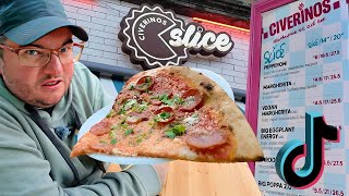 Reviewing a Gigantic viral TikTok PiZza in Edinburgh
