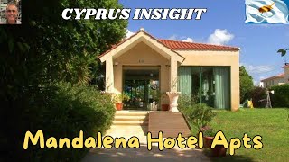 Mandalena Hotel Apts Protaras Cyprus - 2024 Room Tour.