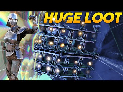 SOLO Raiding Insane Locations For Huge Loot - ARK