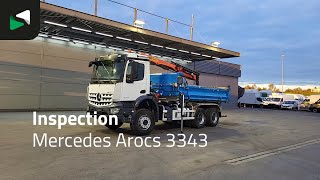 Camião basculante Mercedes-Benz Arocs 3343 6X4 Palfinger PK12.501 SLD Kran Crane 7m3 tipper Big- a venda - Imagem 4 | Autoline AO Camião basculante Mercedes-Benz Arocs 3343 6X4 Palfinger PK12.501 SLD Kran Crane 7m3 tipper Big- | Imagem 4 - Autoline