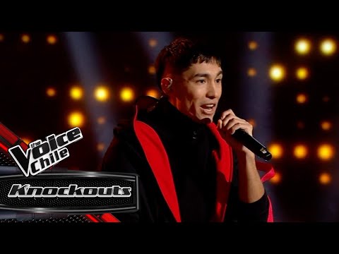 Pablo Rojas - A puro dolor | Knockout | The Voice Chile