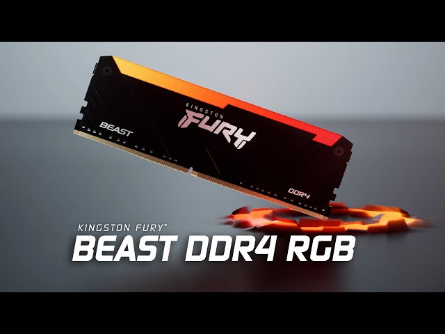 Kingston FURY Beast RGB DDR4 3600MHz 16GB