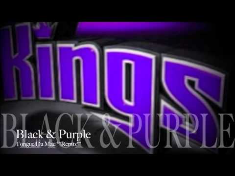 Black & Purple **Sac Kings** Tongue Da Mac