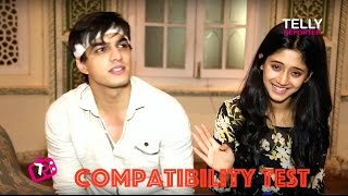Compatibility Test With Mohsin Khan & Shivangi Joshi | Naira & Kartik Of Yeh Rishta Kya Kehlata Hai video