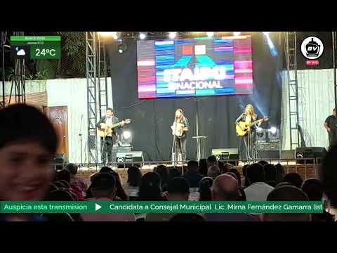 1 hora festival Mburika Potrero Buena Vista Caazapá Trío Cardozo y Noa Noa desde Argentina.