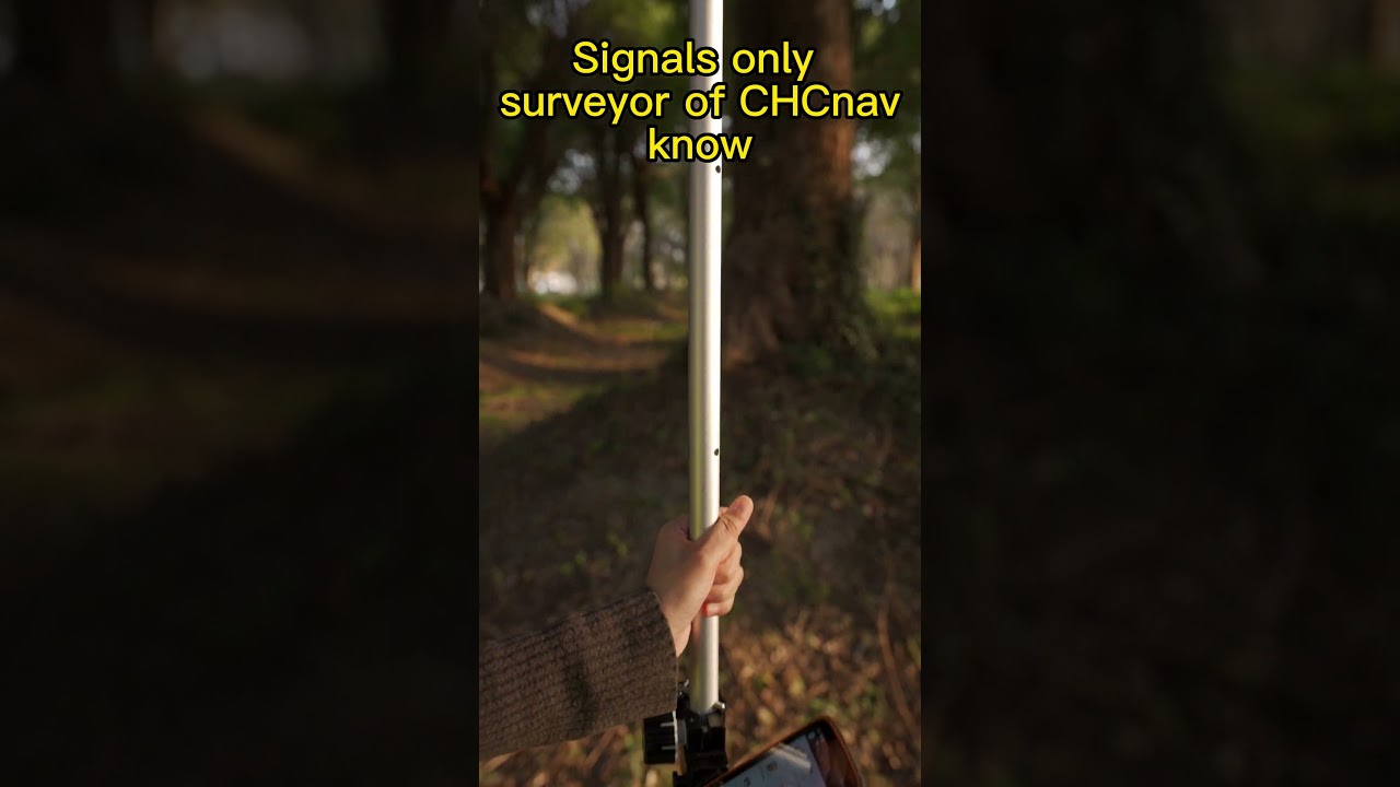 signals only surveyor of chcnav knows! #gnssreceiver #gnss #survey #chcnav