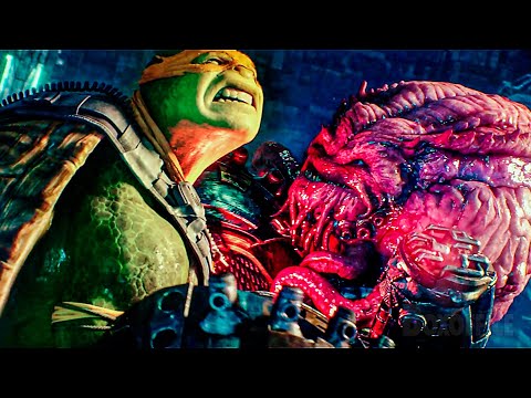 The Ninja Turtles VS Krang | Teenage Mutant Ninja Turtles: Out of the Shadows | CLIP